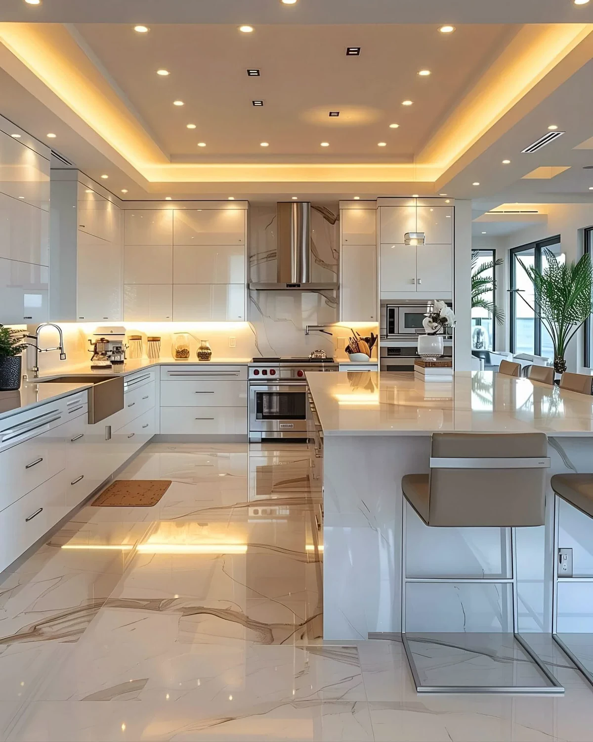 Interiors composed, not decorated. — Residence · Interiors gallery image 1